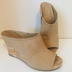 A2 by Aerosoles Peep-Toe Wedge